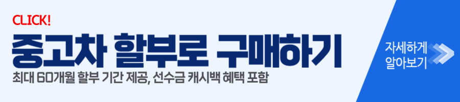 중고차 할부 구매